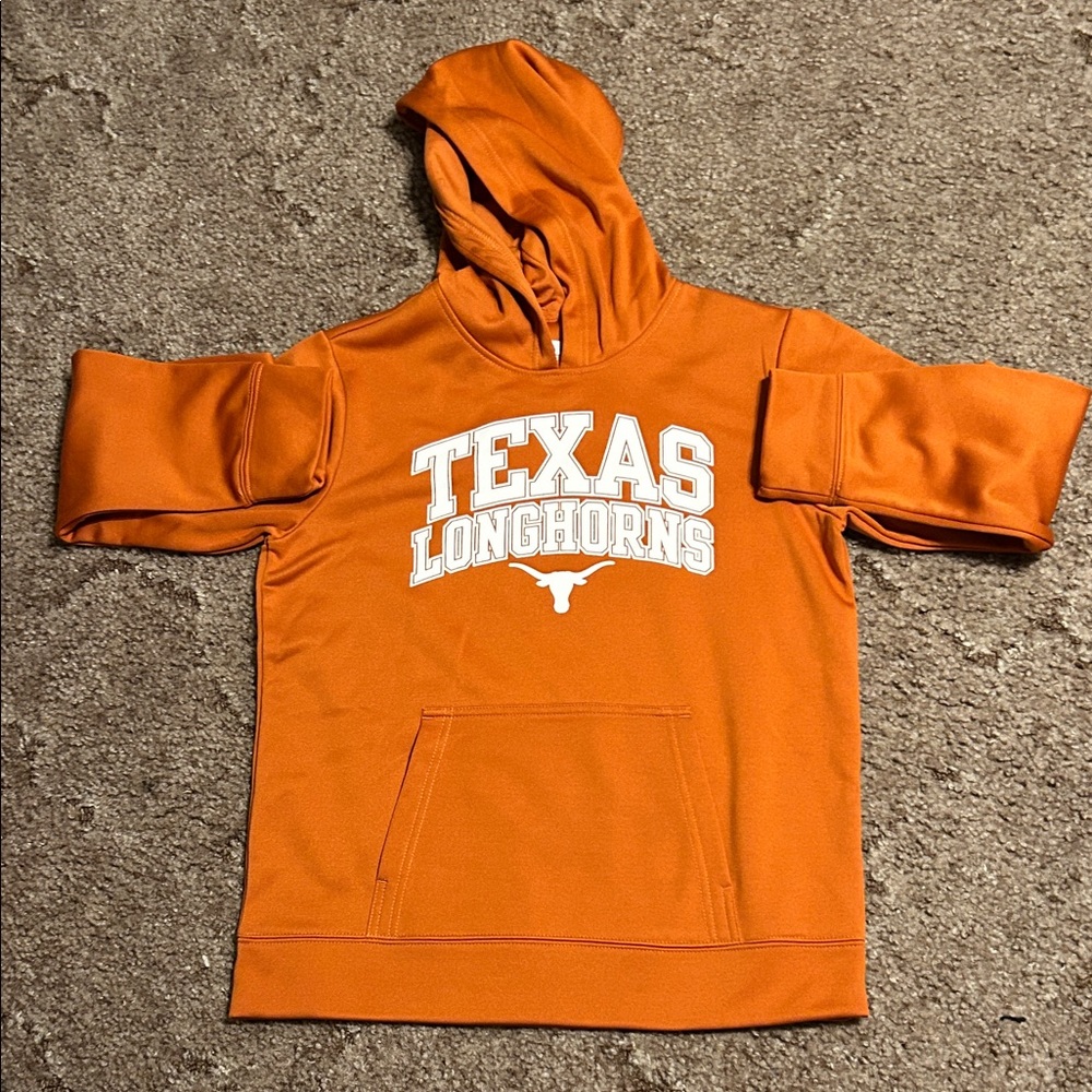 Texas Longhorns Kids Orange Hoodie